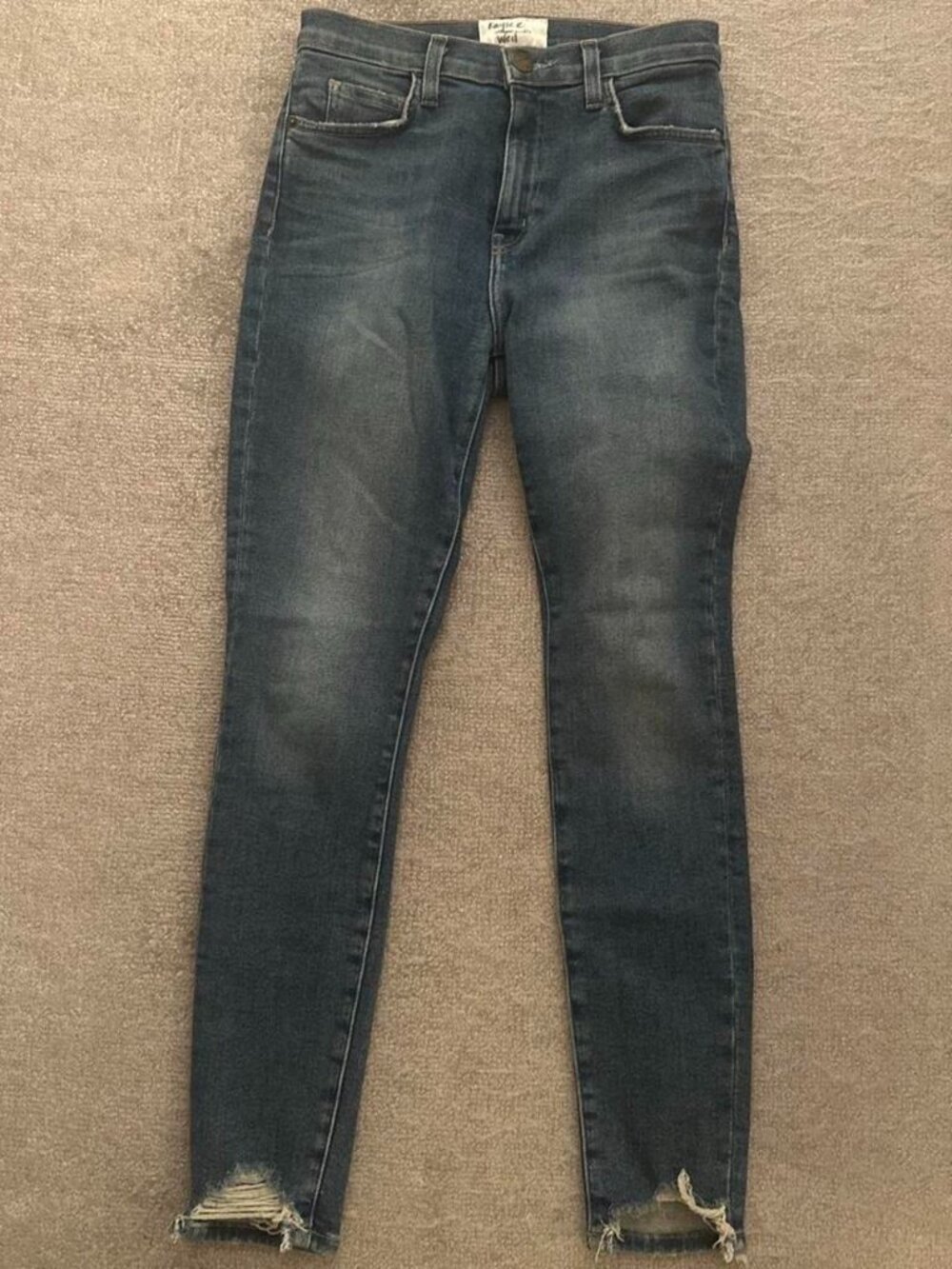 Current/Elliott Dark Wash Skinny Jeans Size 27